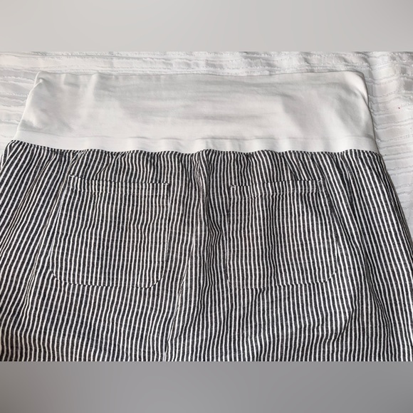 Women’s wide leg linen and cotton maternity pants old navy - Picture 4 of 5